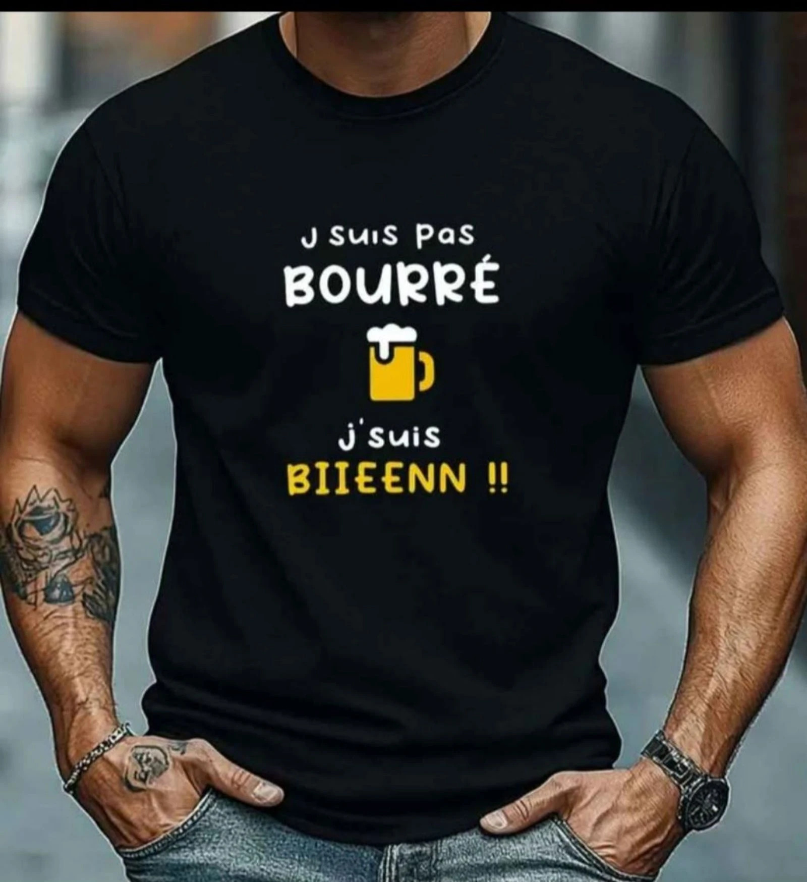 Tee-shirt humoristique 